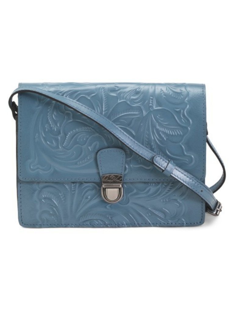 Patricia Nash Leather Laurentina Medium Multi Compartment Crossbody